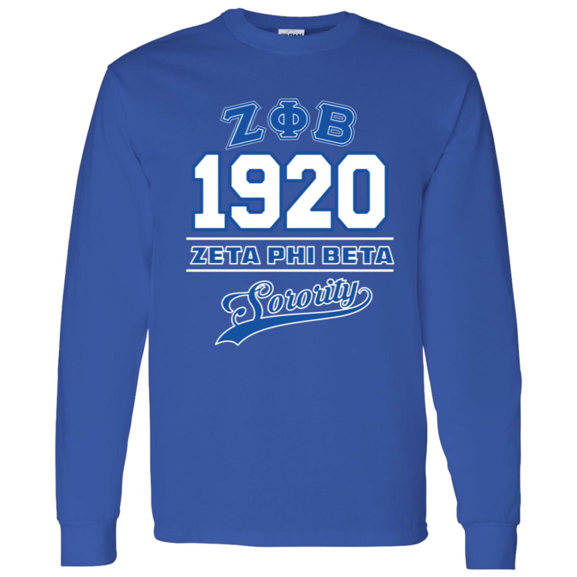 Zeta Phi Beta Sorority LS T-Shirt