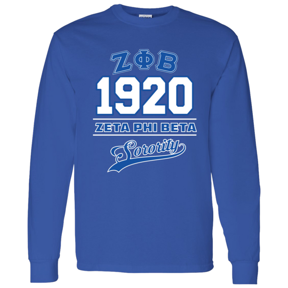 Zeta Phi Beta Sorority LS T-Shirt