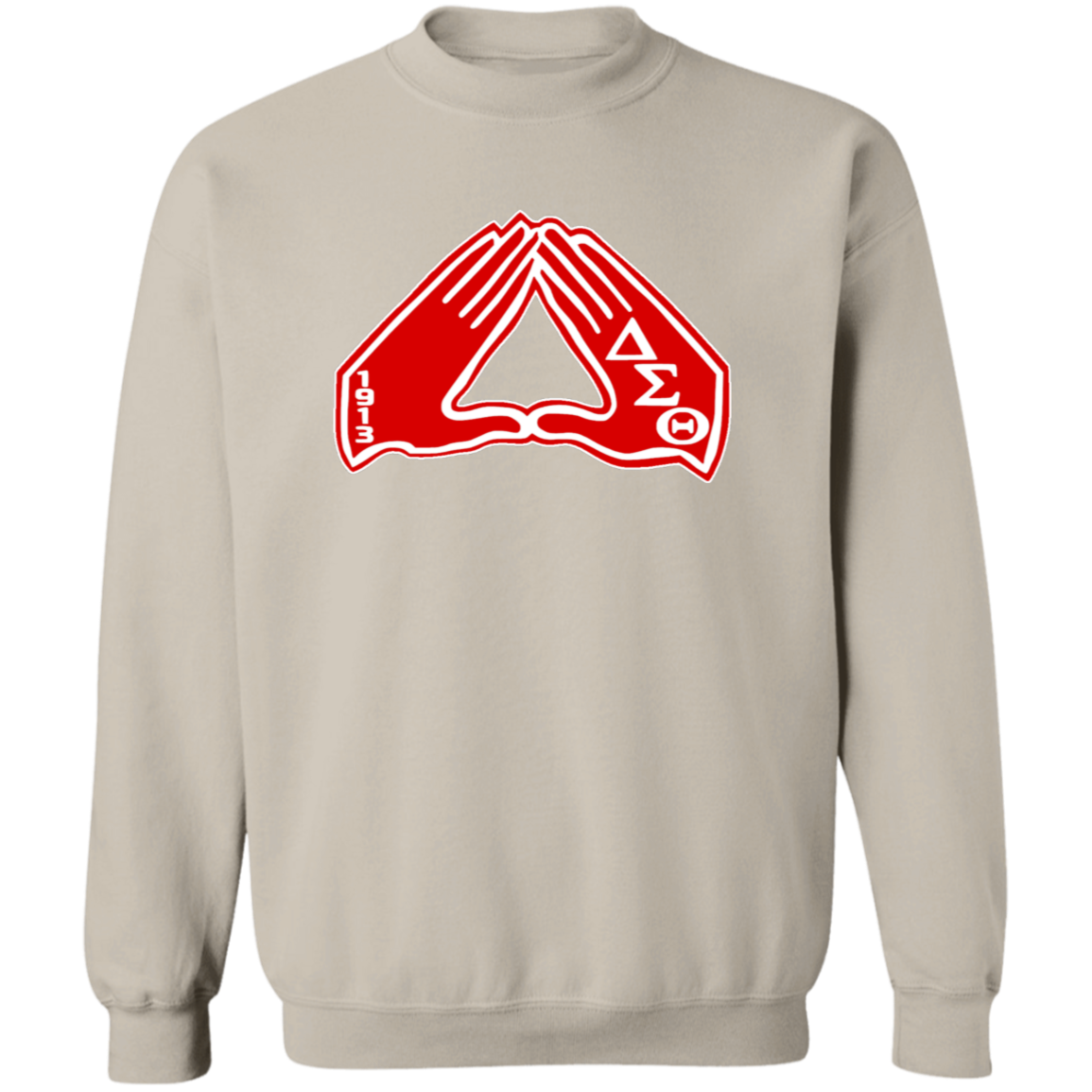 Delta Sigma Theta Sweatshirt Paraphernalia Screen Printed Unisex