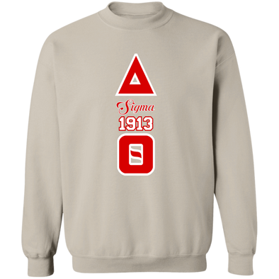 Delta Sigma Theta Sweatshirt Paraphernalia Screen Printed Unisex