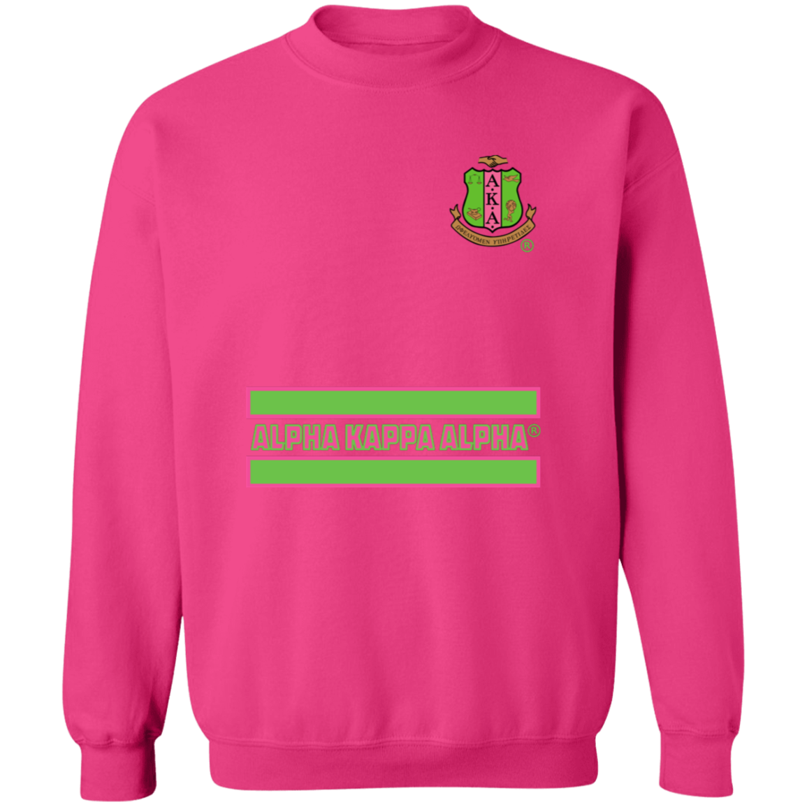 Alpha Kappa Alpha Crewneck Pullover Sweatshirt