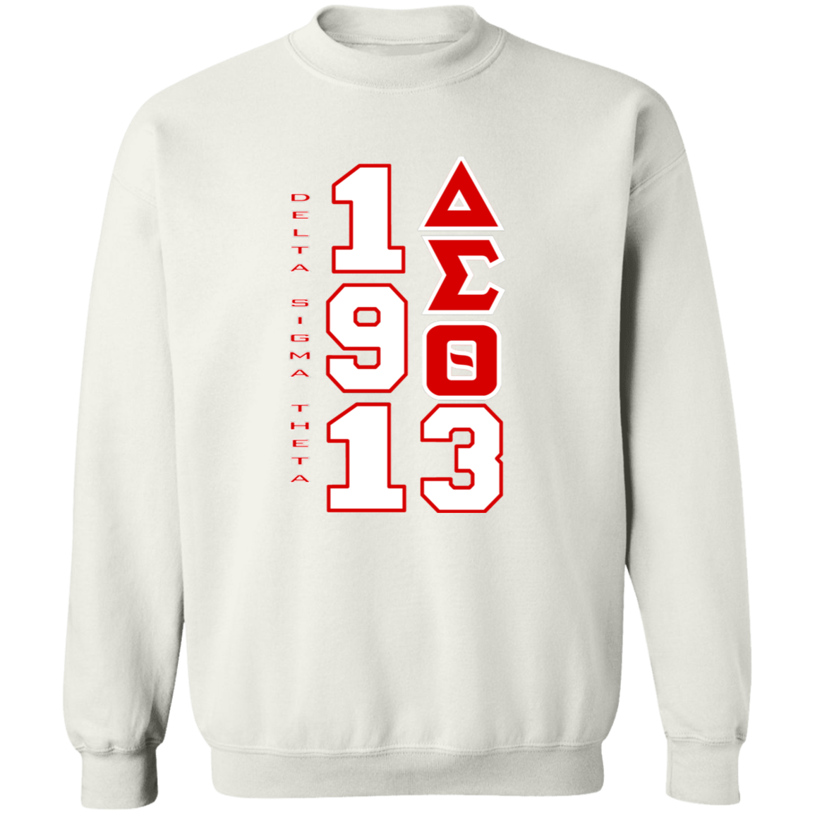 Delta Sigma Theta Sweatshirt Paraphernalia Screen Printed Unisex