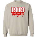 Delta Sigma Theta Sweatshirt Paraphernalia Screen Printed Unisex