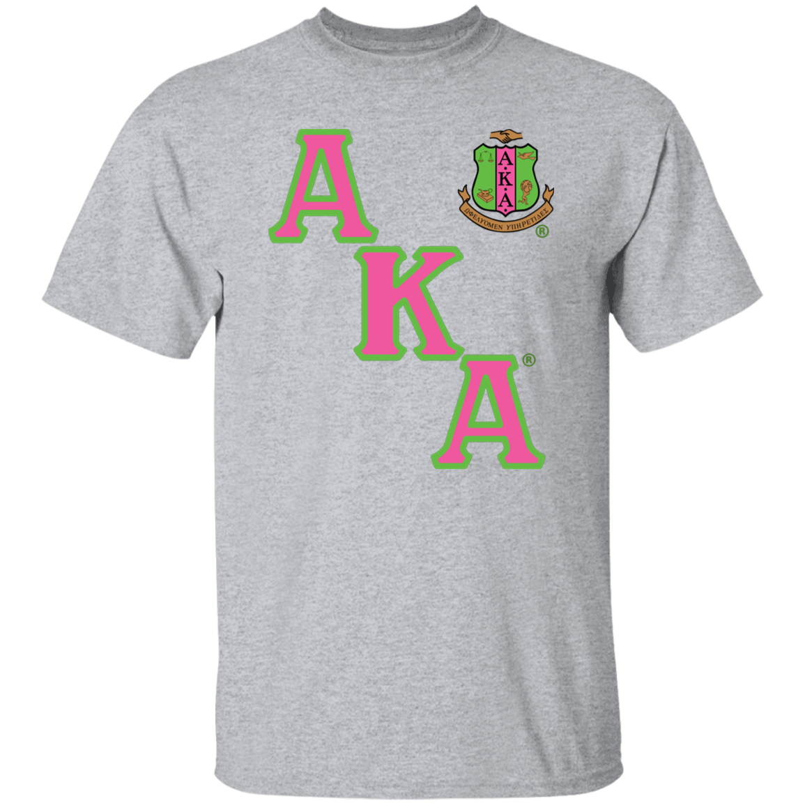 Alpha Kappa Alpha Screen Printed T-Shirt