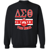 Delta Sigma Theta Sweatshirt Paraphernalia Screen Printed Unisex