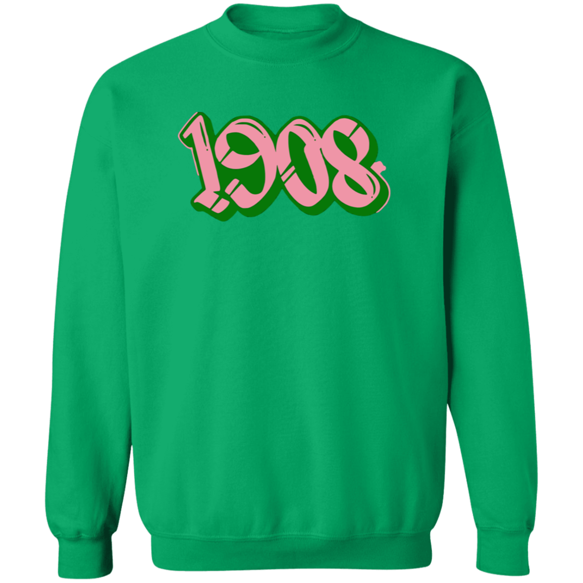 Alpha Kappa Alpha Crewneck Pullover Sweatshirt - My Greek Letters