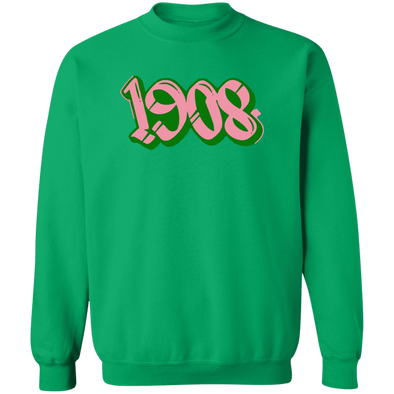Alpha Kappa Alpha Crewneck Pullover Sweatshirt - My Greek Letters