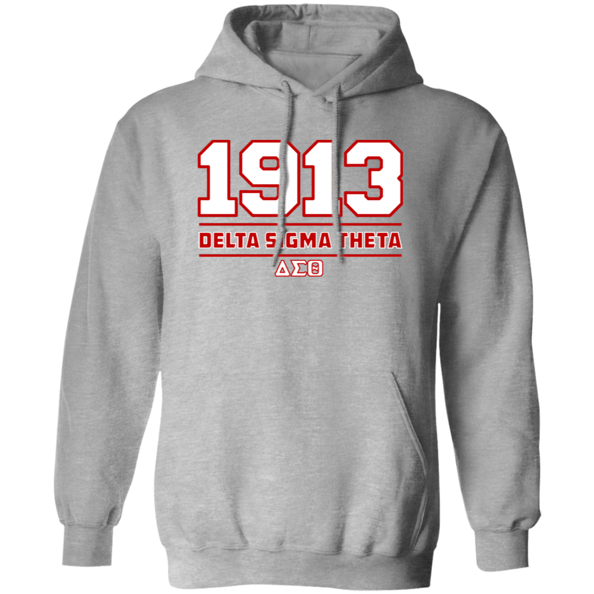 Delta Sigma Theta Hoodie Paraphernalia Screen Printed Unisex