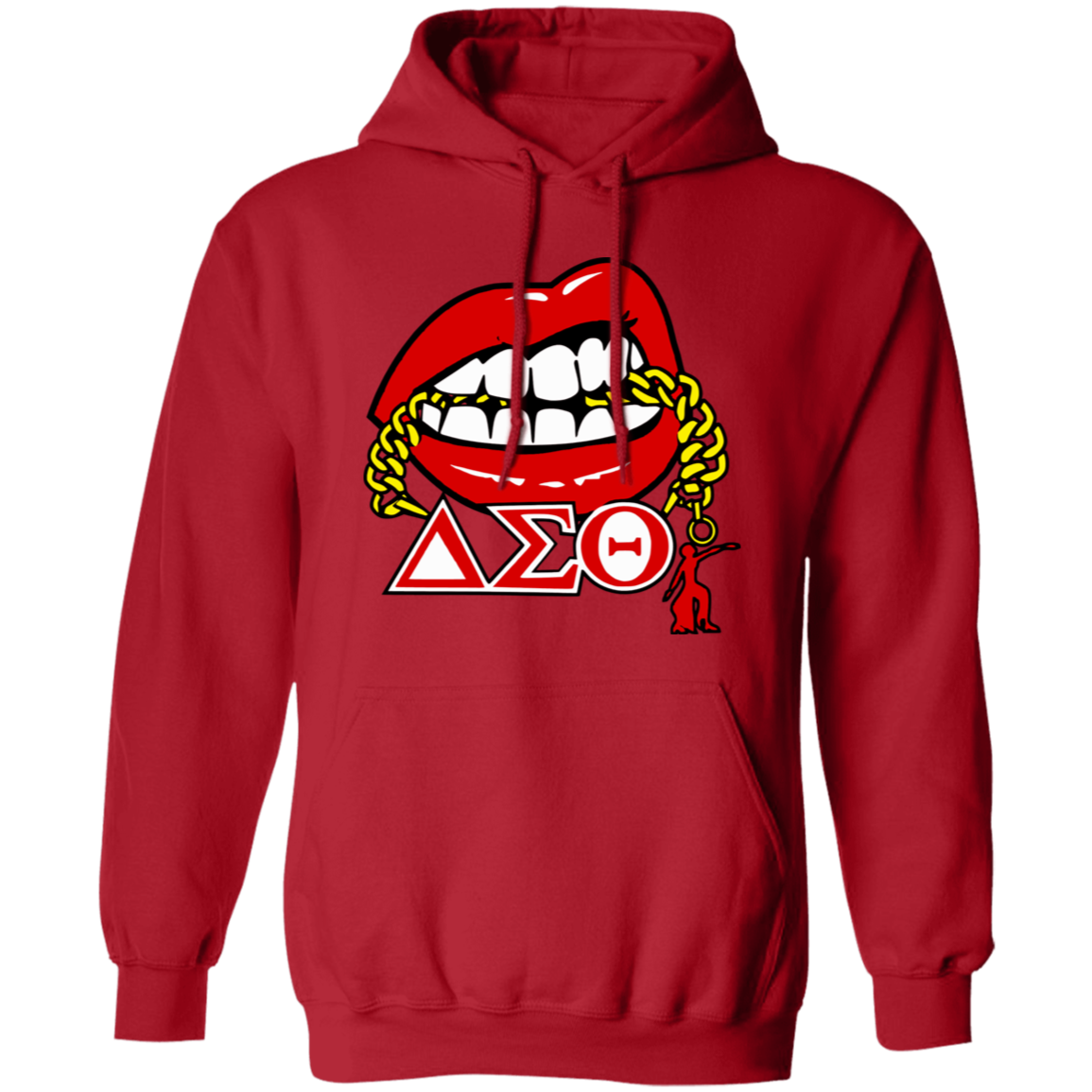 Delta Sigma Theta Hoodie Paraphernalia Screen Printed Unisex