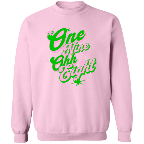Alpha Kappa Alpha Crewneck Pullover Sweatshirt - My Greek Letters