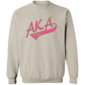 Alpha Kappa Alpha Screen Printed Crewneck Sweatshirt