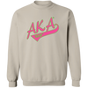 Alpha Kappa Alpha Screen Printed Crewneck Sweatshirt