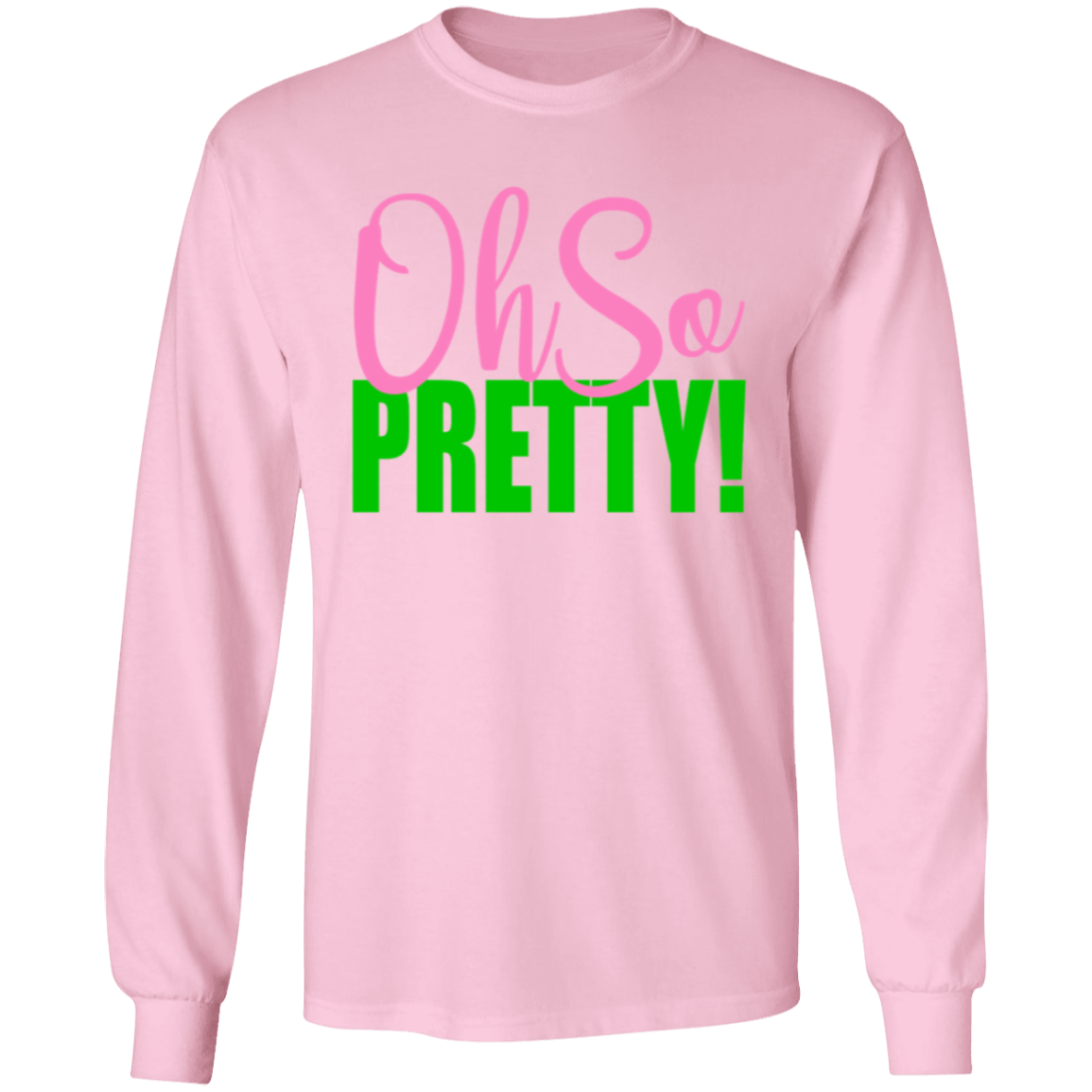 Alpha Kappa Alpha Screen Printed Long Sleeve