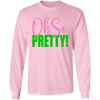 Alpha Kappa Alpha Screen Printed Long Sleeve