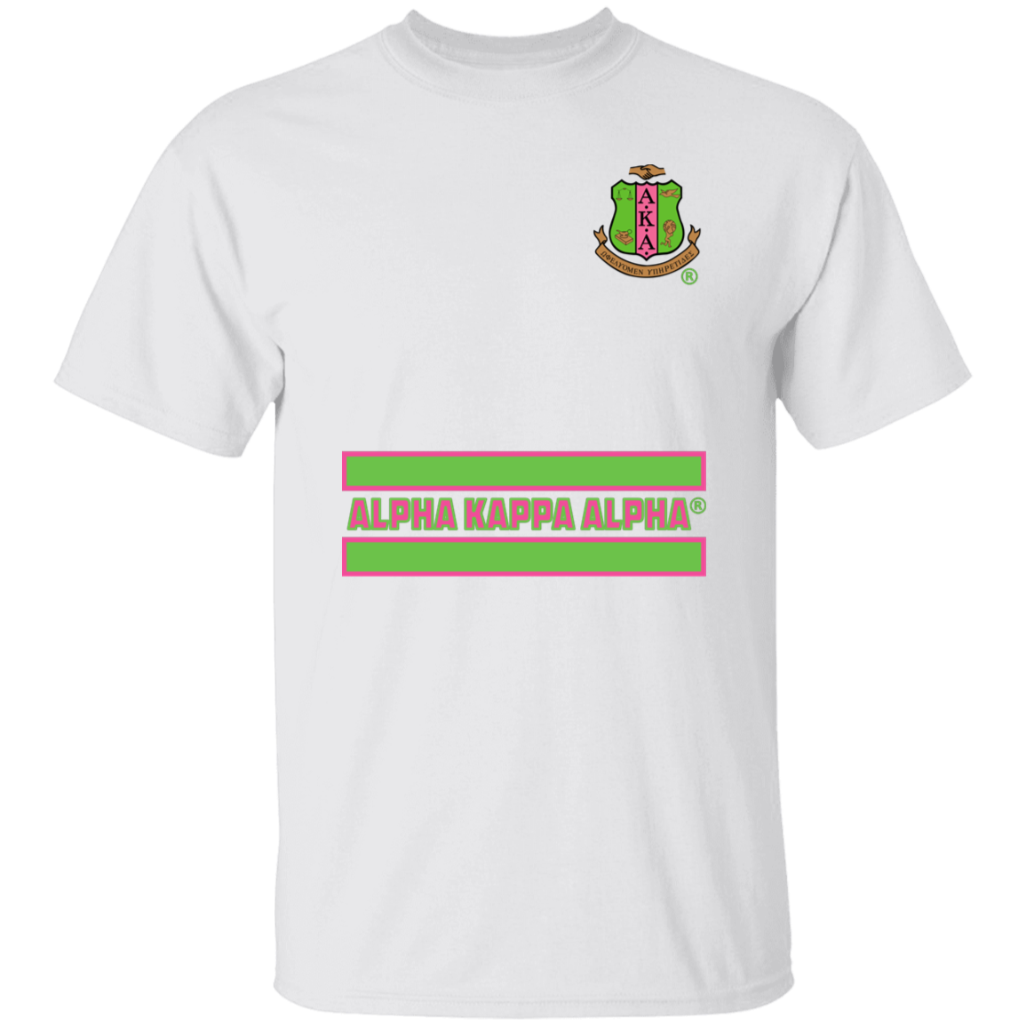Alpha Kappa Alpha Screen Printed T-Shirt