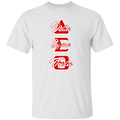 Delta Sigma Theta T-Shirt Paraphernalia Screen Printed Unisex