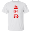 Delta Sigma Theta T-Shirt Paraphernalia Screen Printed Unisex