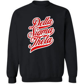 Delta Sigma Theta Sweatshirt Paraphernalia Screen Printed Unisex
