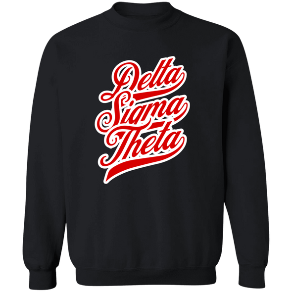 Delta Sigma Theta Sweatshirt Paraphernalia Screen Printed Unisex