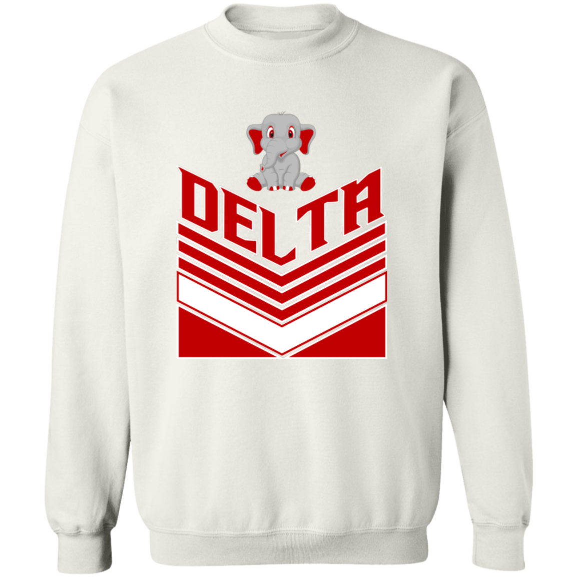 Delta Sigma Theta Sweatshirt Paraphernalia Screen Printed Unisex