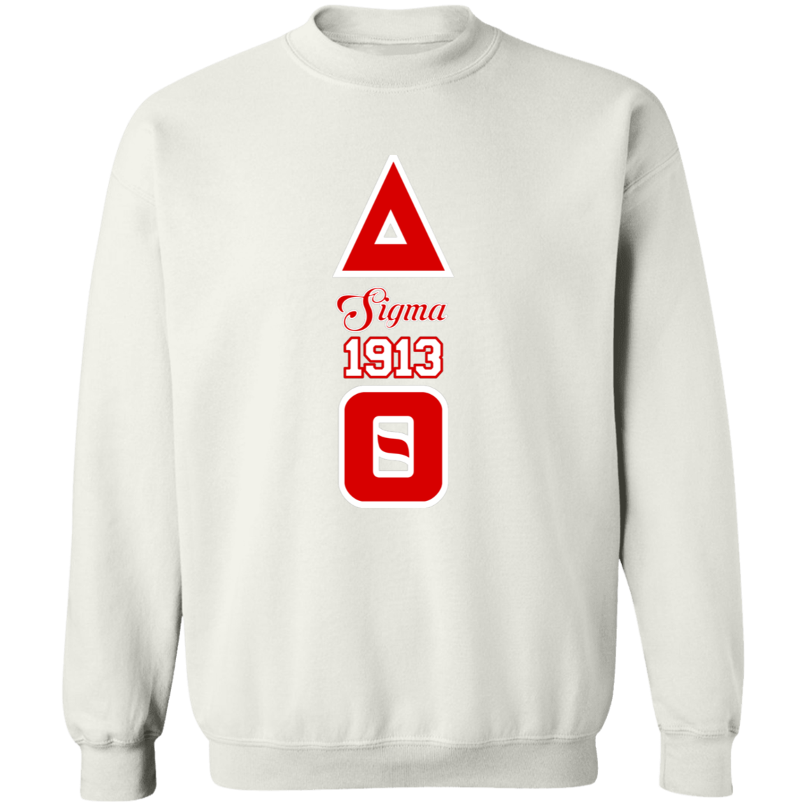 Delta Sigma Theta Sweatshirt Paraphernalia Screen Printed Unisex