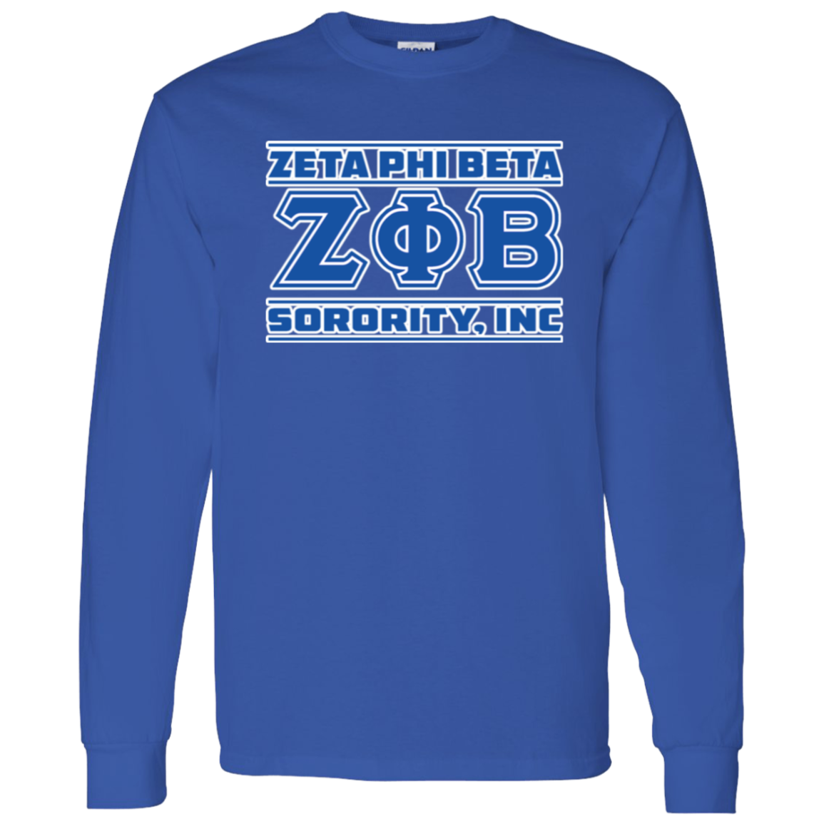 Zeta Phi Beta Sorority LS T-Shirt