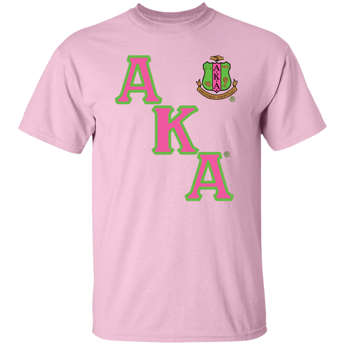Alpha Kappa Alpha Screen Printed T-Shirt