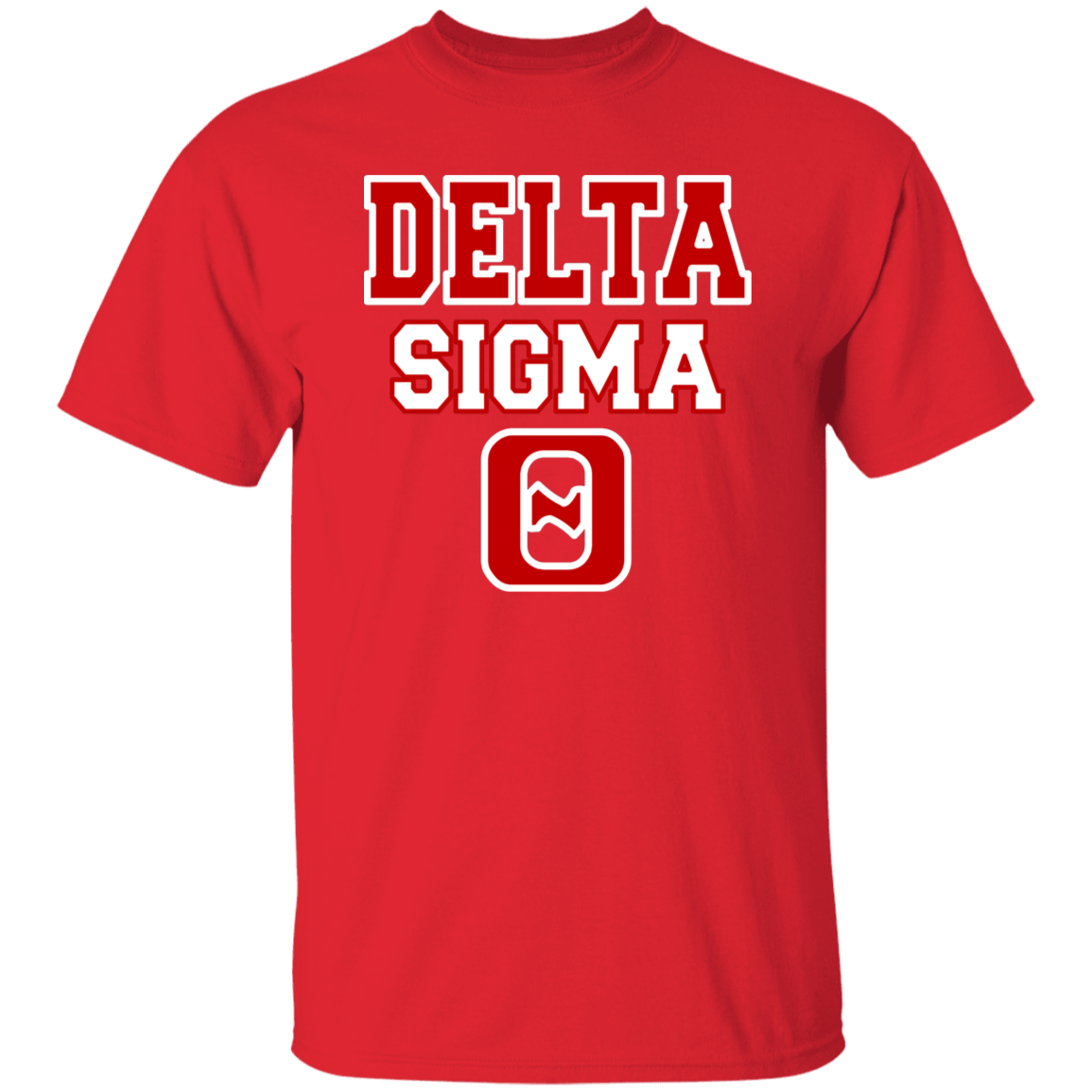 Delta Sigma Theta T-Shirt Paraphernalia Screen Printed Unisex