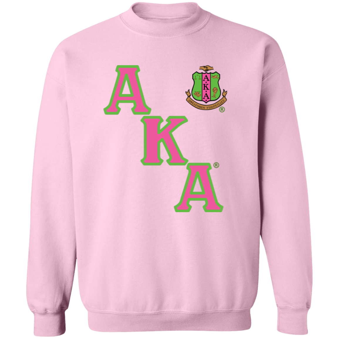 Alpha Kappa Alpha Crewneck Pullover Sweatshirt