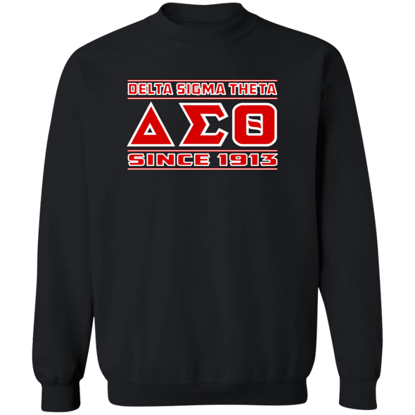 Delta Sigma Theta Sweatshirt Paraphernalia Screen Printed Unisex