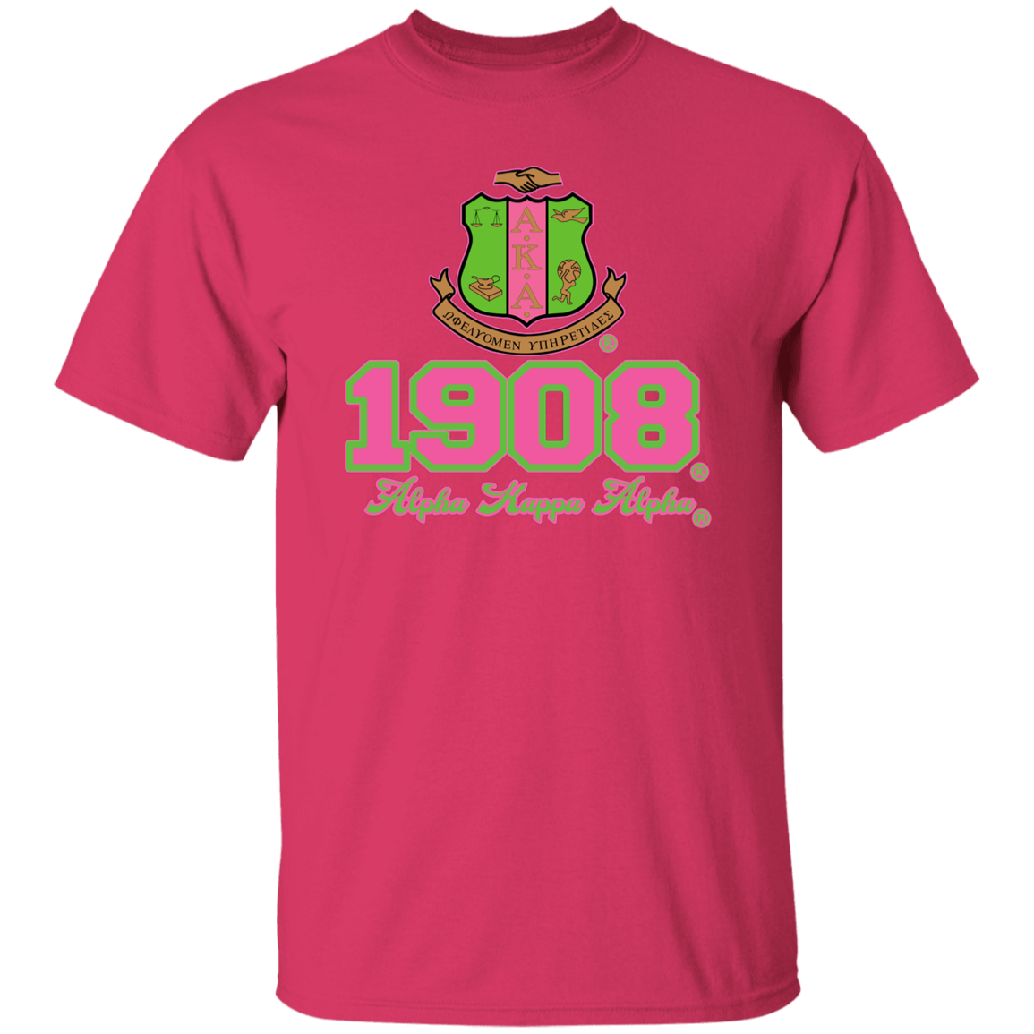 Alpha Kappa Alpha Screen Printed T-Shirt
