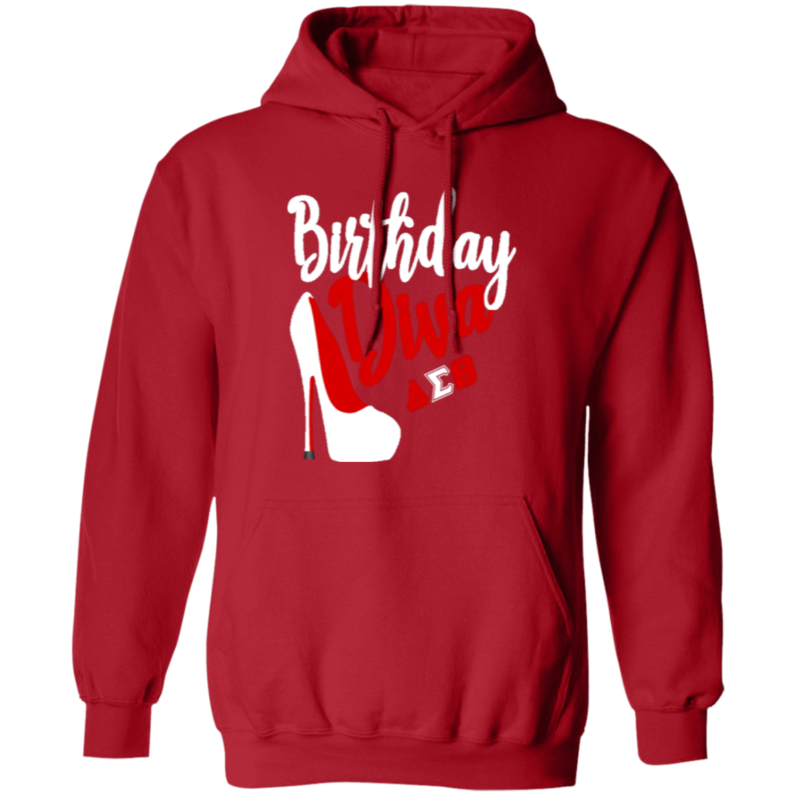 Delta Sigma Theta Hoodie Paraphernalia Screen Printed Unisex