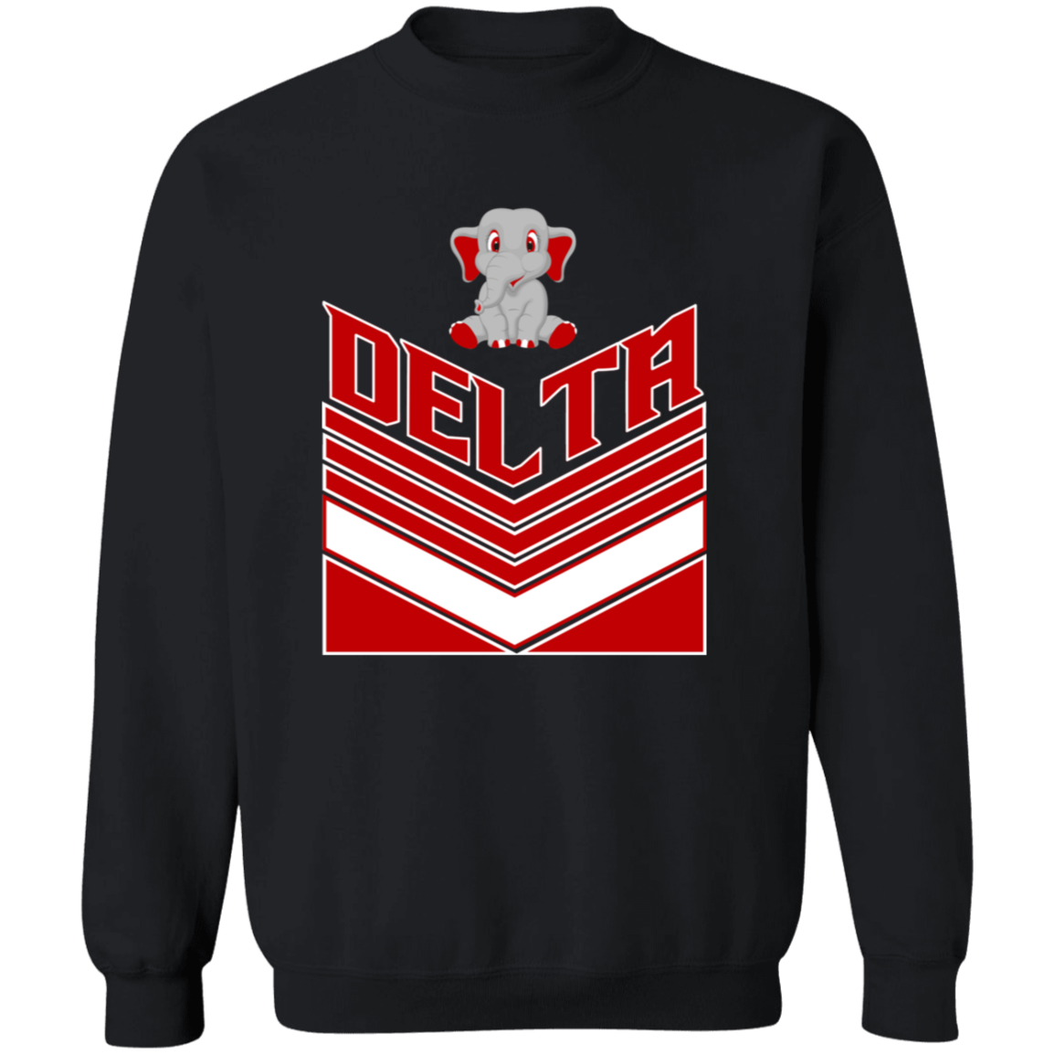 Delta Sigma Theta Sweatshirt Paraphernalia Screen Printed Unisex