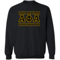 Alpha Phi Alpha Black Ice Collection Sweatshirt Ed. 7 - My Greek Letters
