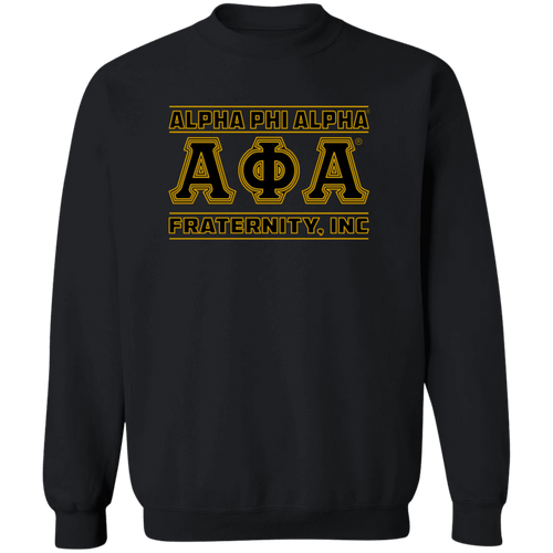 Alpha Phi Alpha Black Ice Collection Sweatshirt Ed. 7 - My Greek Letters