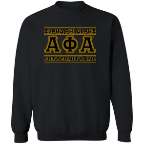 Alpha Phi Alpha Black Ice Collection Sweatshirt Ed. 7 - My Greek Letters