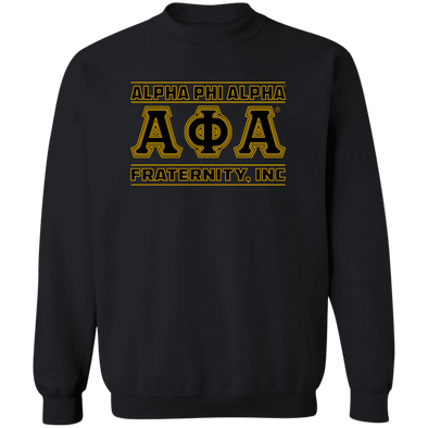 Alpha Phi Alpha Black Ice Collection Sweatshirt Ed. 7 - My Greek Letters