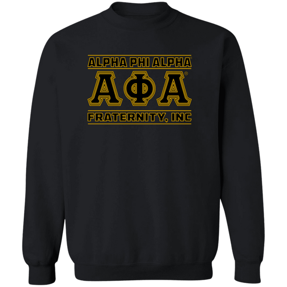 Alpha Phi Alpha Black Ice Collection Sweatshirt Ed. 7 - My Greek Letters