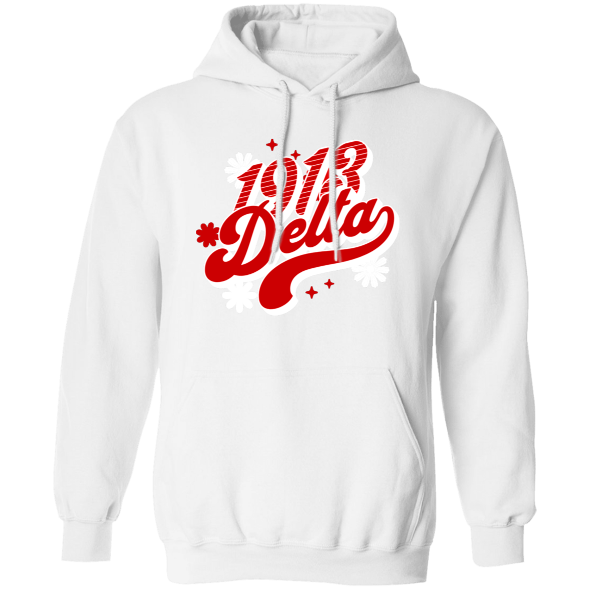 Delta Sigma Theta Hoodie Paraphernalia Screen Printed Unisex
