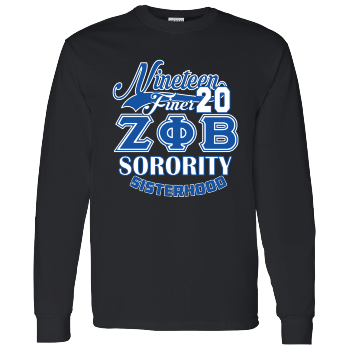 Zeta Phi Beta Sorority LS T-Shirt