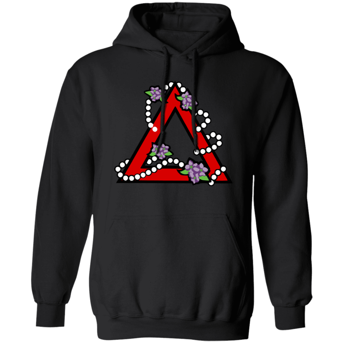 Delta Sigma Theta Hoodie Paraphernalia Screen Printed Unisex