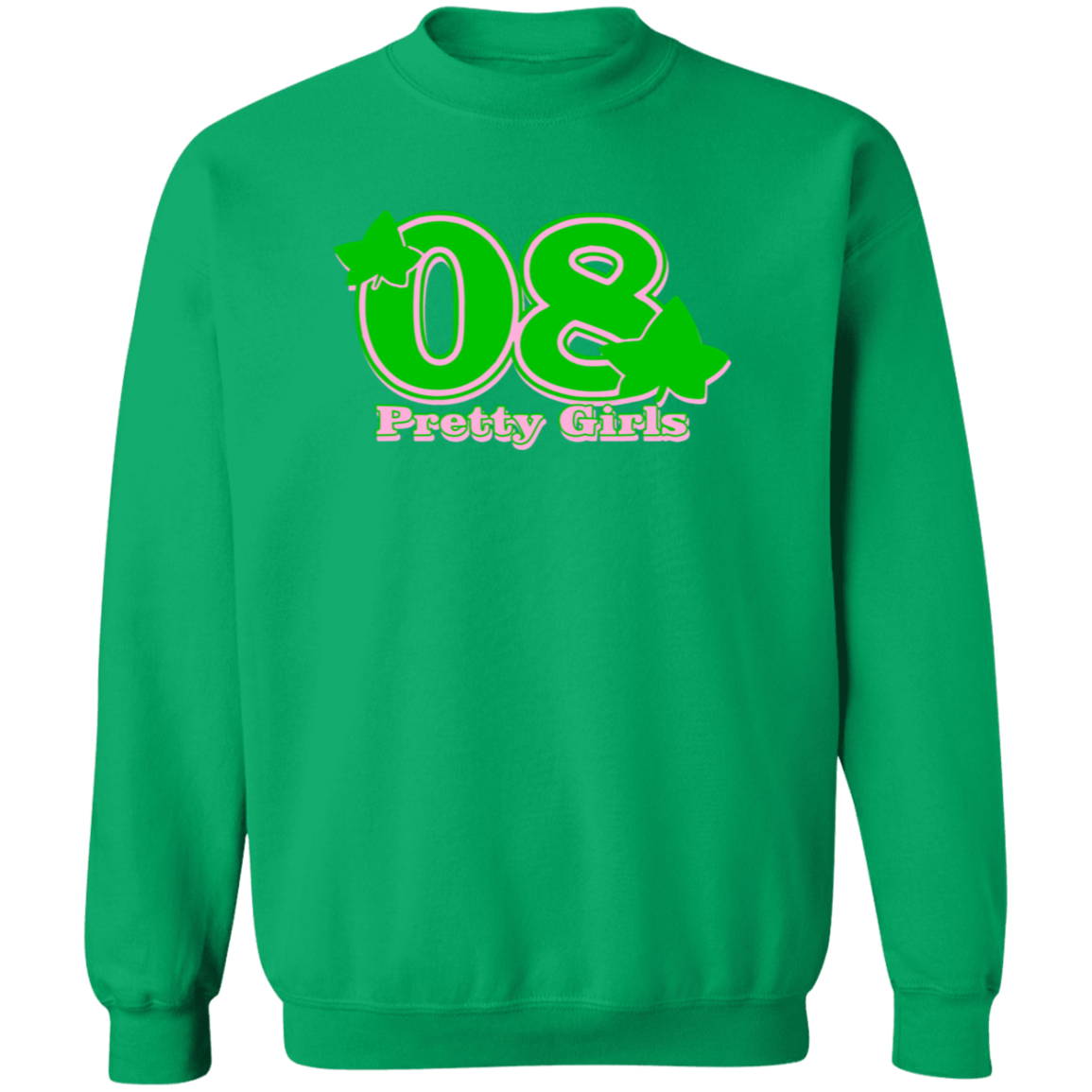 Alpha Kappa Alpha Crewneck Pullover Sweatshirt - My Greek Letters