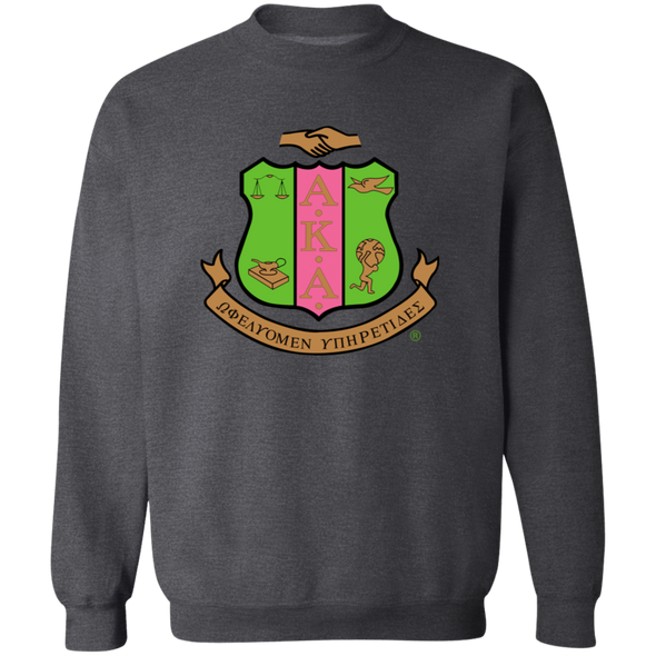 Alpha Kappa Alpha Screen Printed Crewneck Sweatshirt
