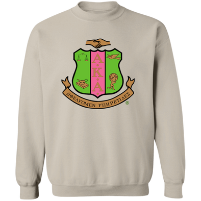 Alpha Kappa Alpha Screen Printed Crewneck Sweatshirt