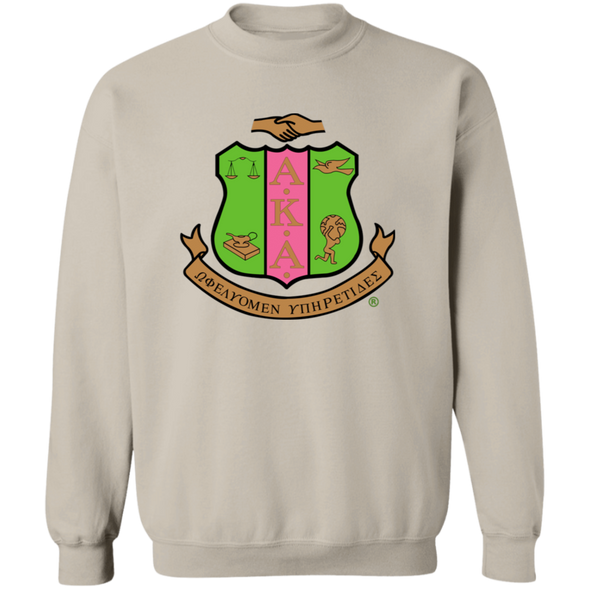 Alpha Kappa Alpha Screen Printed Crewneck Sweatshirt