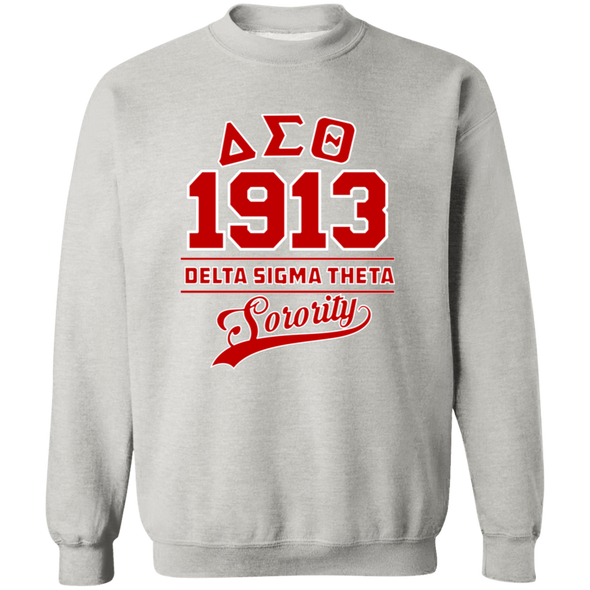 Delta Sigma Theta Sweatshirt Paraphernalia Screen Printed Unisex