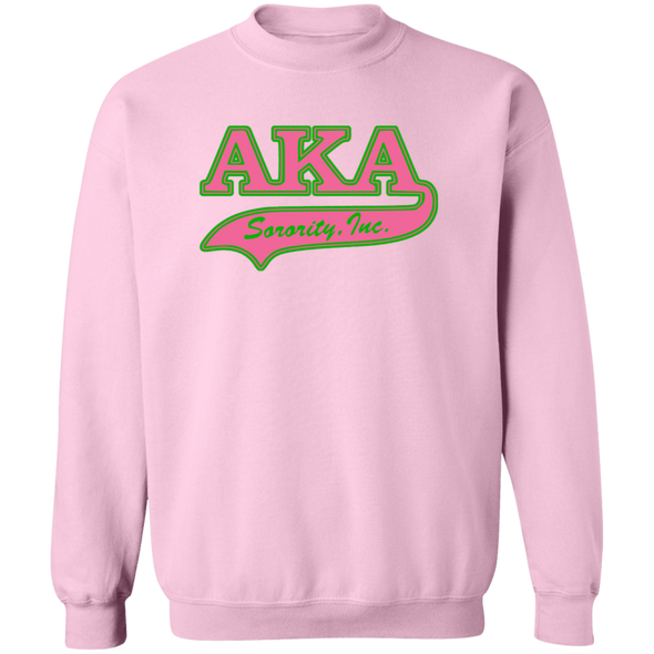 Alpha Kappa Alpha Screen Printed Crewneck Sweatshirt