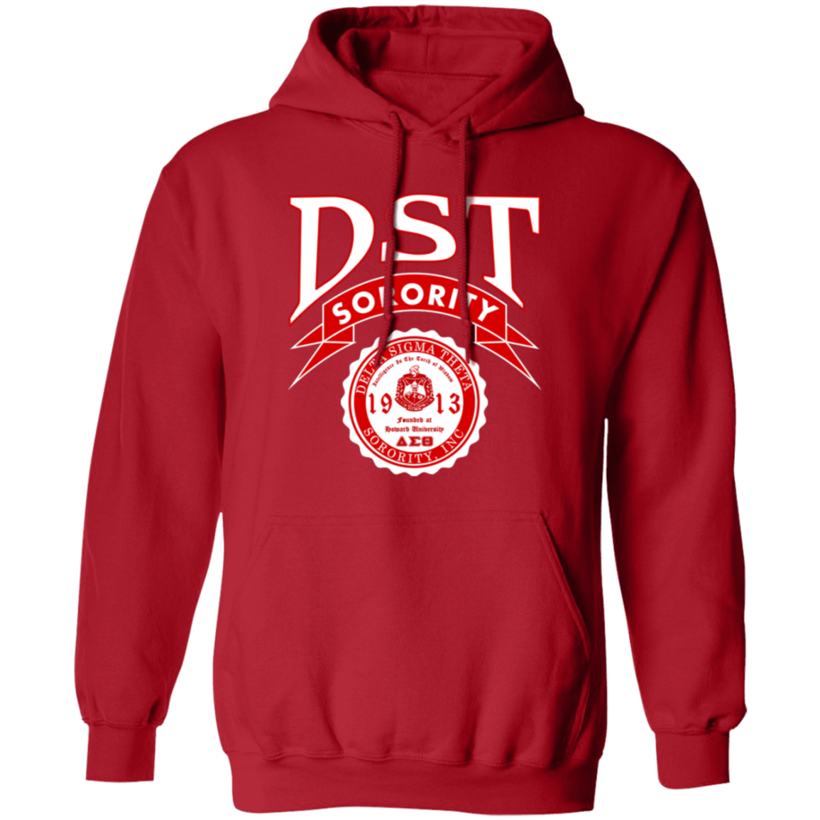 Delta Sigma Theta Hoodie Paraphernalia Screen Printed Unisex