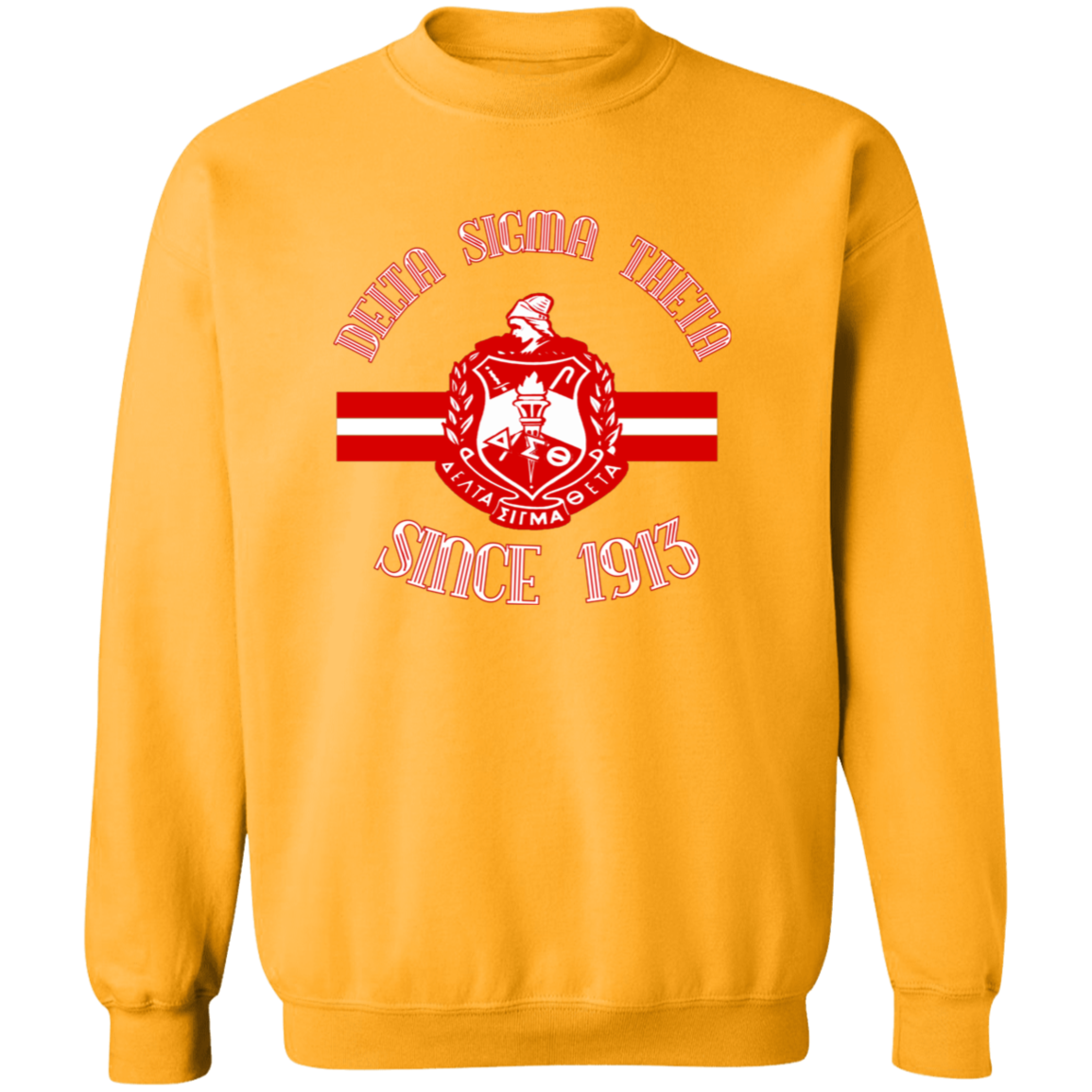 Delta Sigma Theta Sweatshirt Paraphernalia Screen Printed Unisex