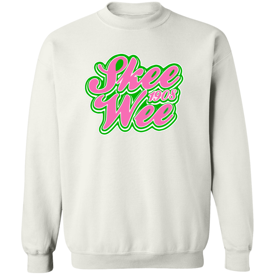 Alpha Kappa Alpha Screen Printed Crewneck Sweatshirt